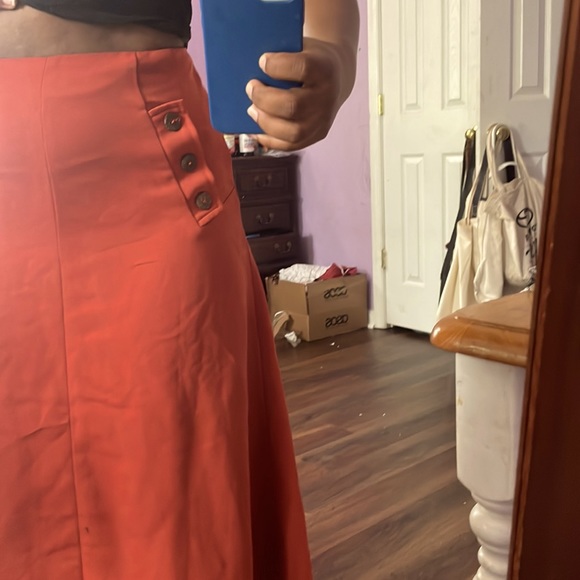 a line midi skirt - Picture 5 of 6